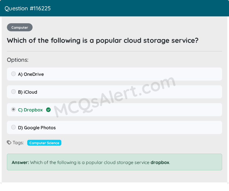 Question Screenshot
