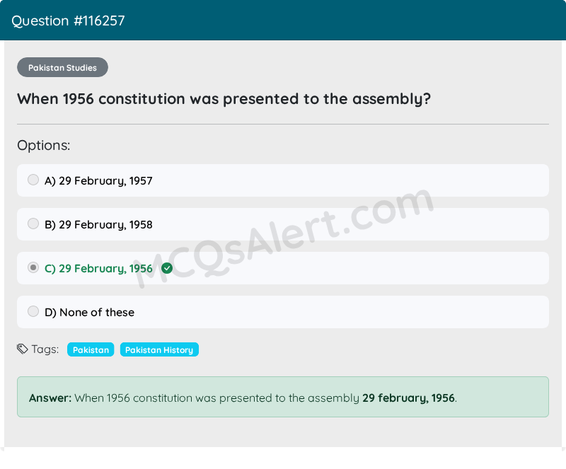 Question Screenshot