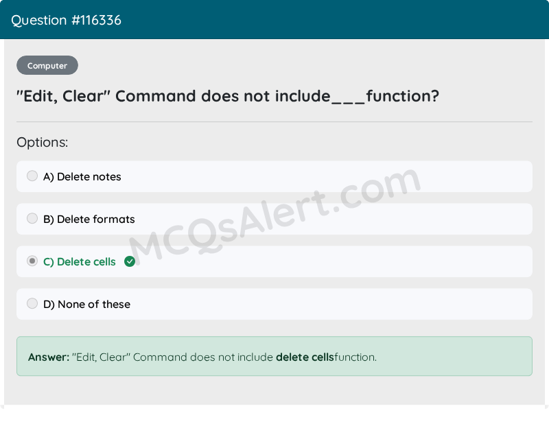 Question Screenshot