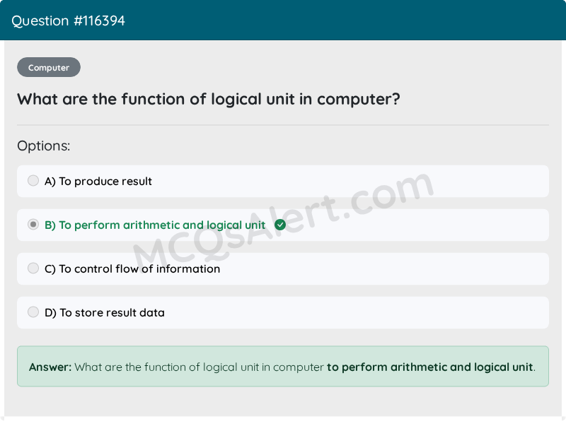 Question Screenshot