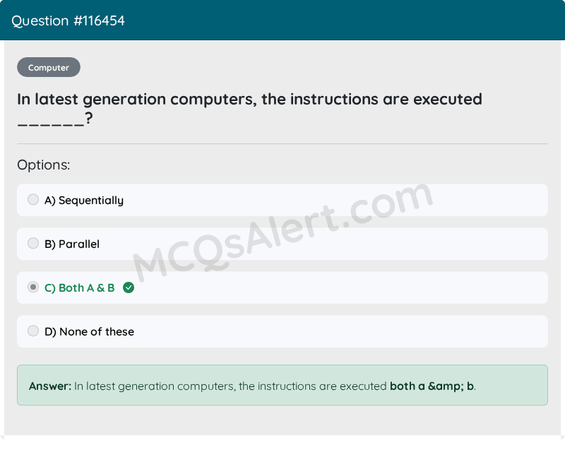 Question Screenshot