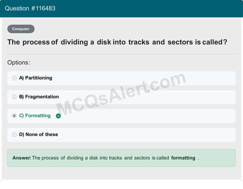 Question Screenshot