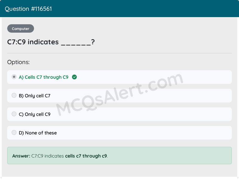 Question Screenshot