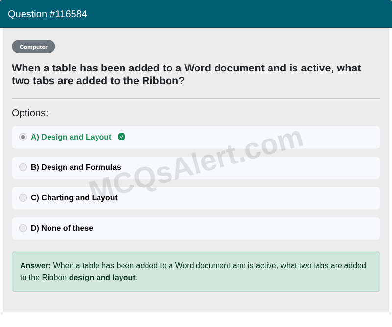 Question Screenshot