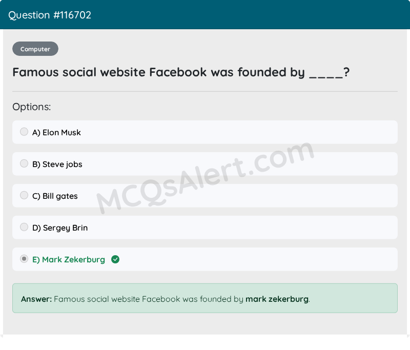 Question Screenshot