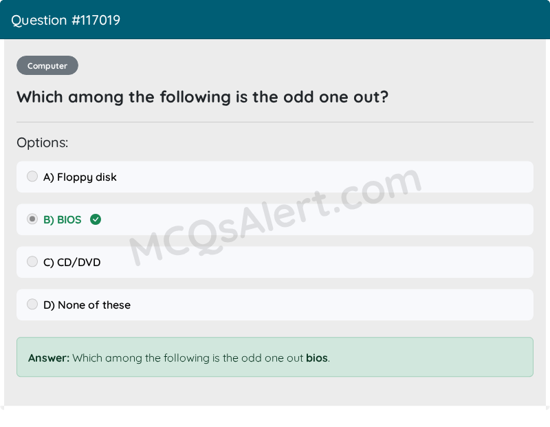 Question Screenshot