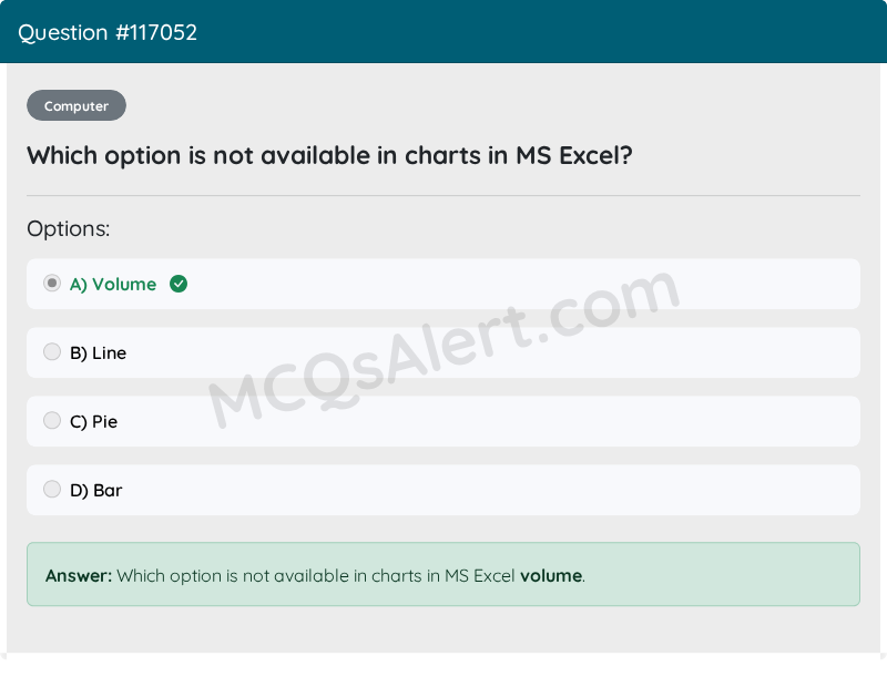 Question Screenshot