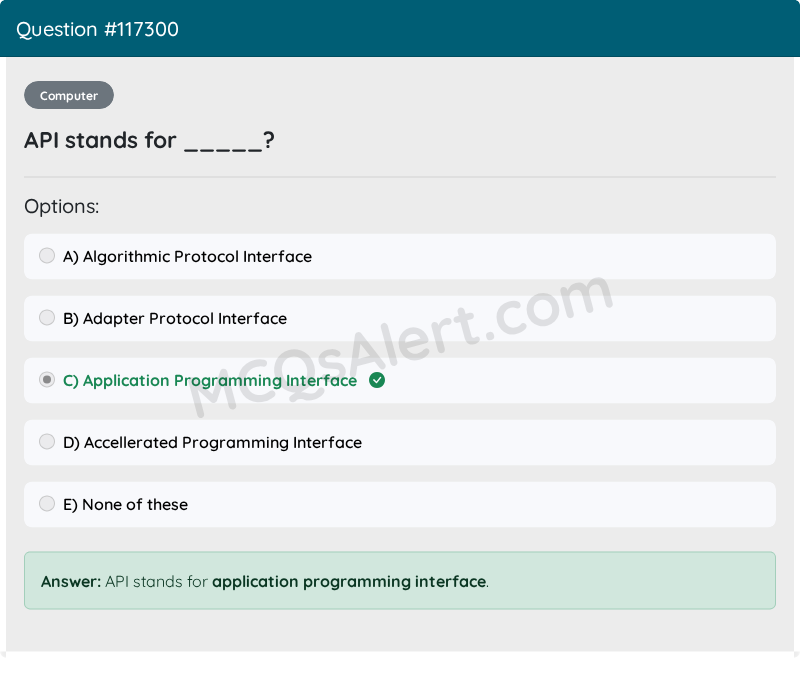 Question Screenshot