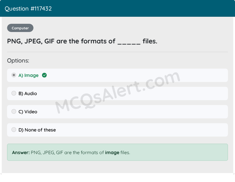 Question Screenshot