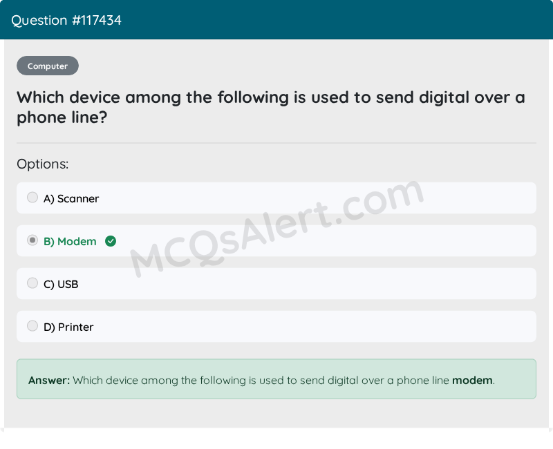 Question Screenshot