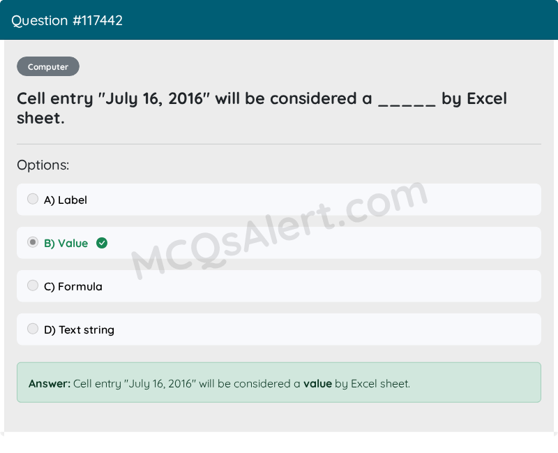 Question Screenshot