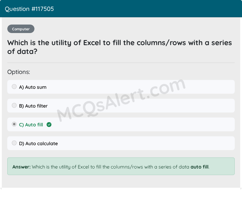 Question Screenshot