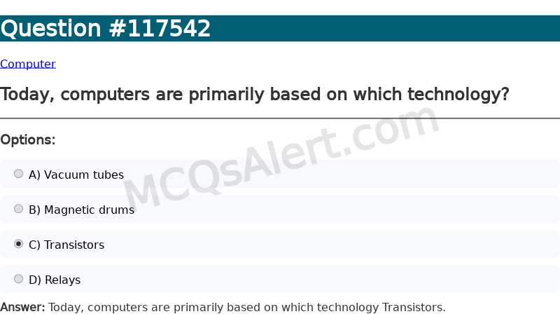 Question Screenshot