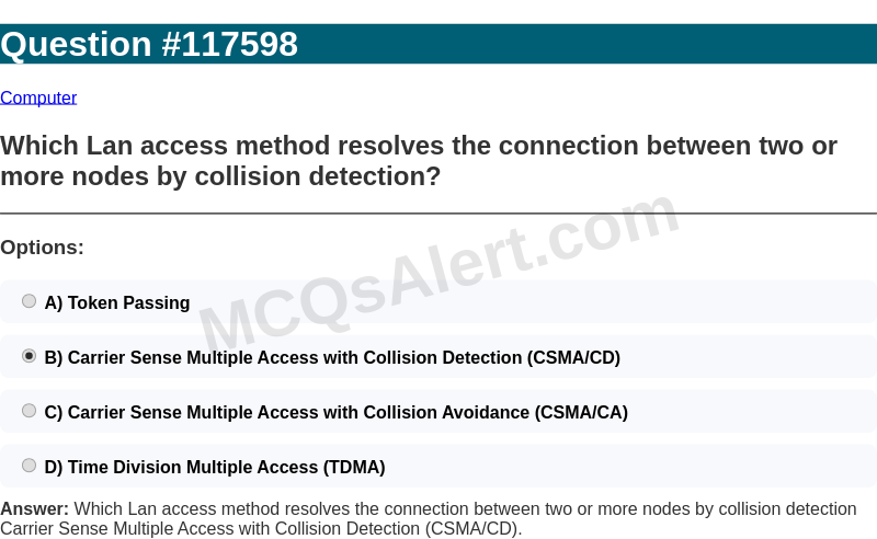 Question Screenshot