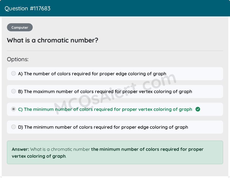 Question Screenshot