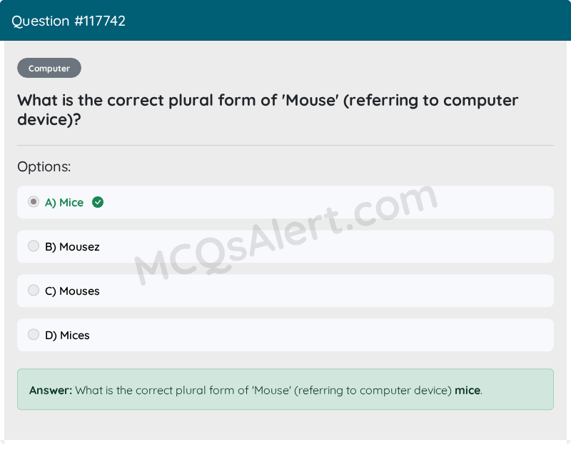Question Screenshot