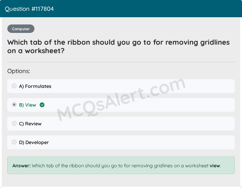 Question Screenshot