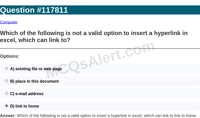 Question Screenshot