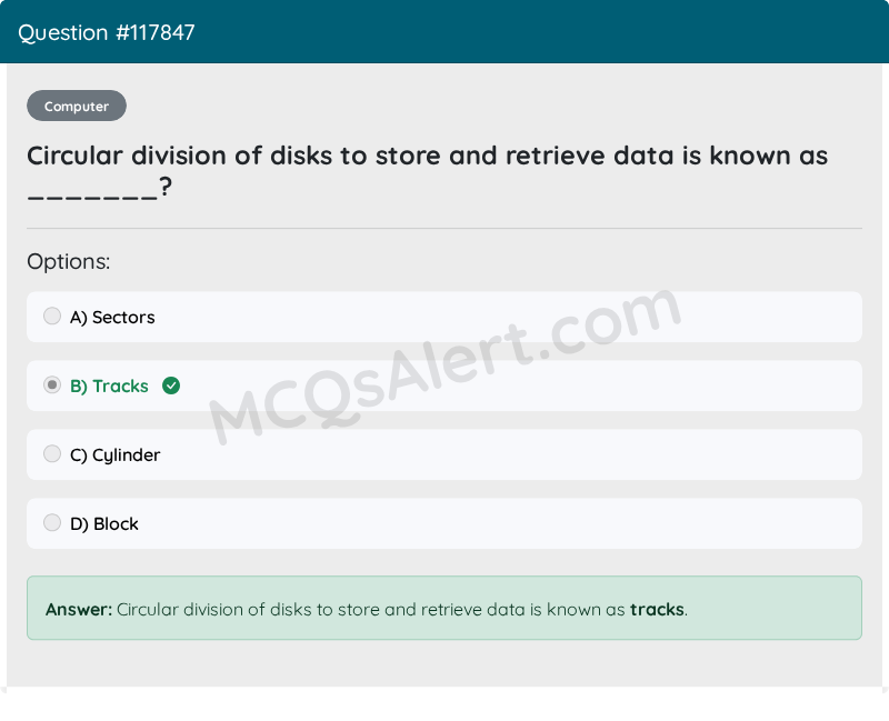 Question Screenshot