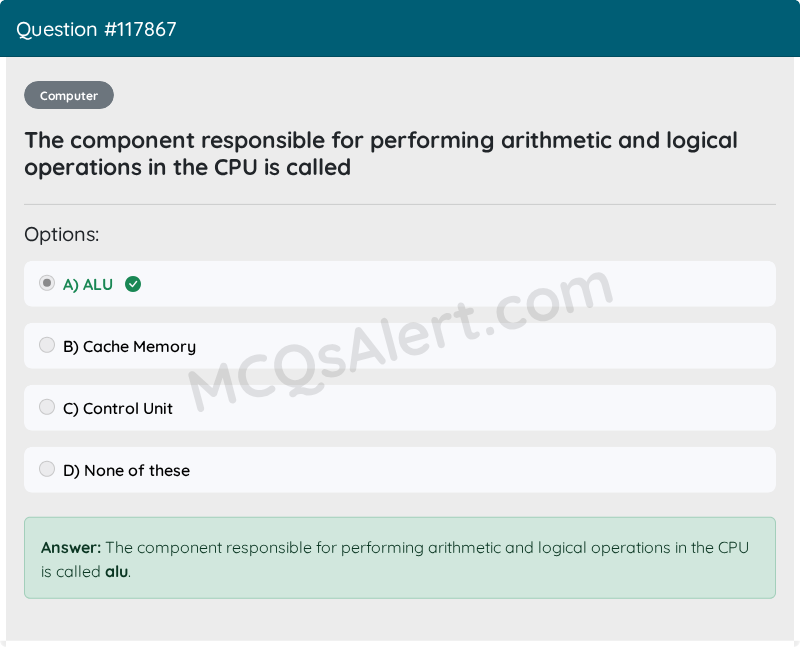 Question Screenshot
