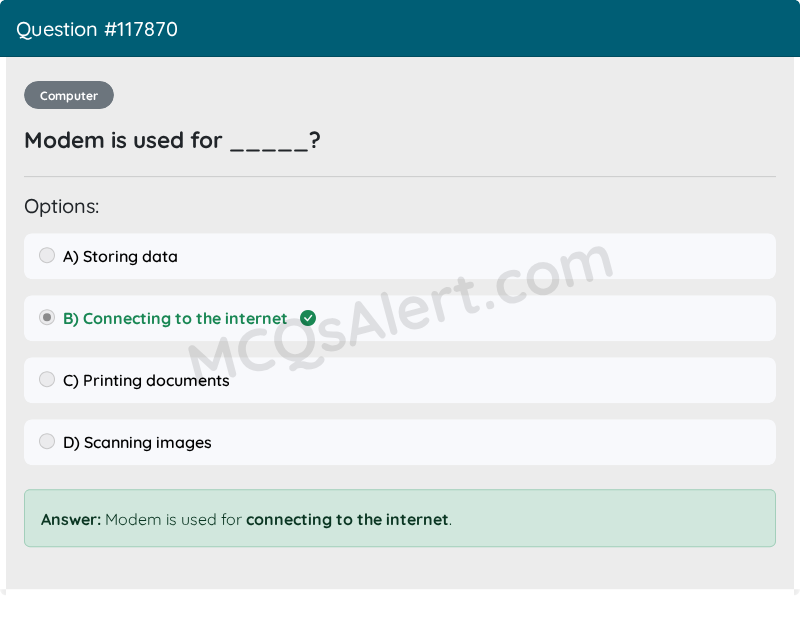 Question Screenshot