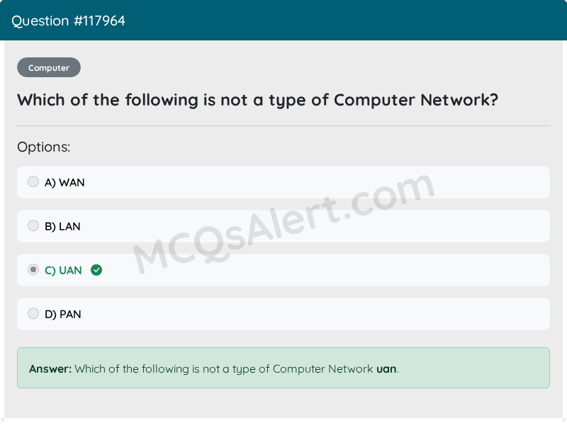 Question Screenshot