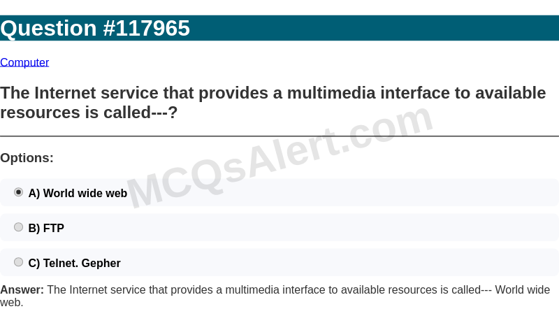 Question Screenshot
