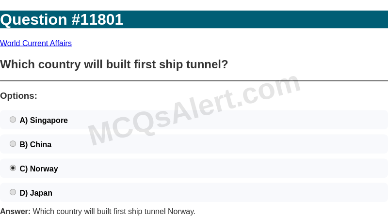 Question Screenshot