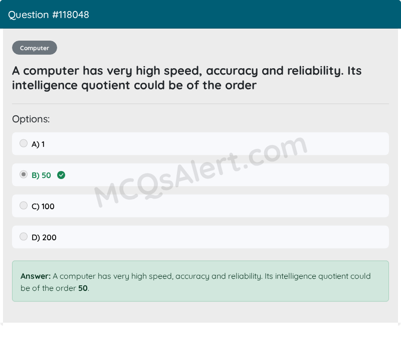 Question Screenshot