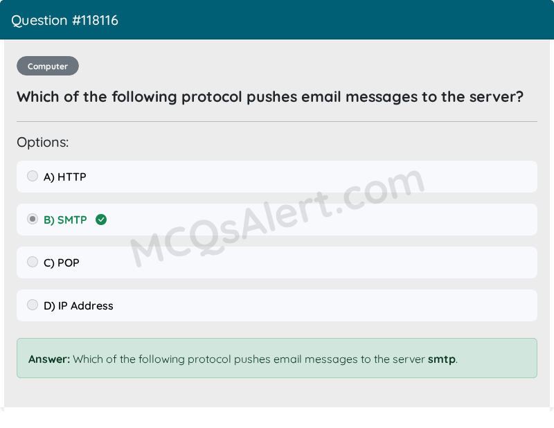 Question Screenshot