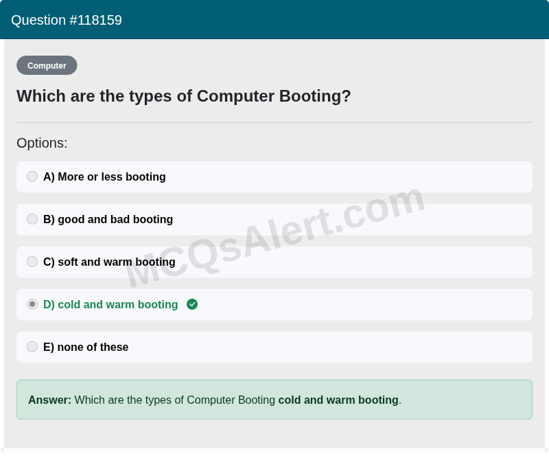 Question Screenshot