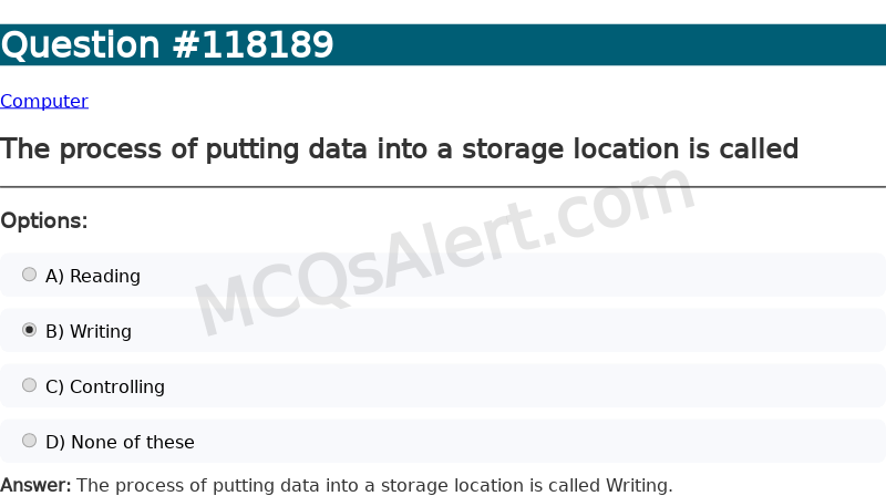 Question Screenshot