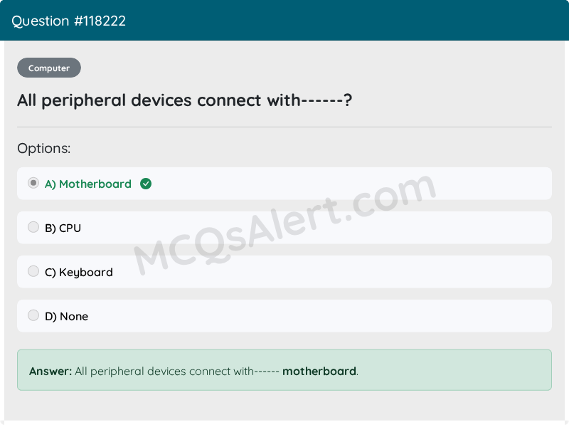 Question Screenshot