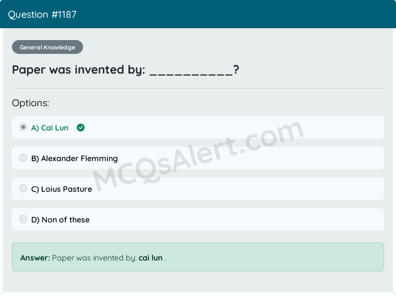 Question Screenshot