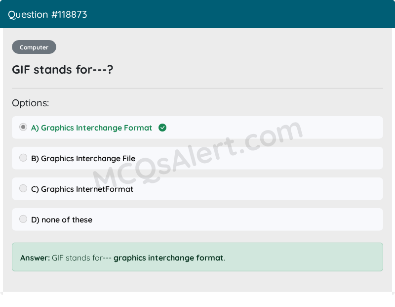 Question Screenshot