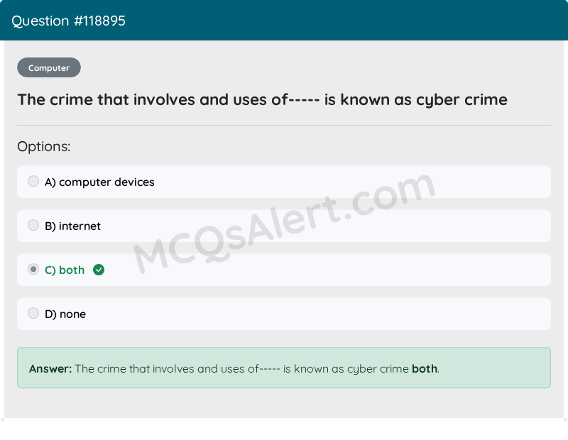 Question Screenshot