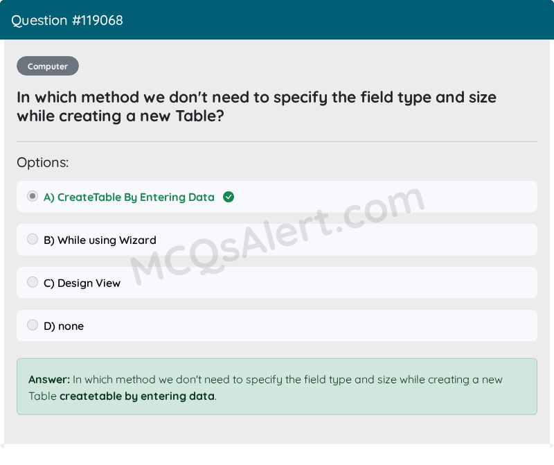 Question Screenshot