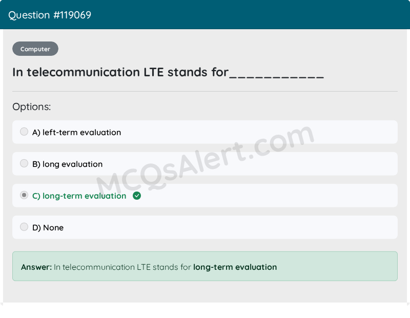 Question Screenshot