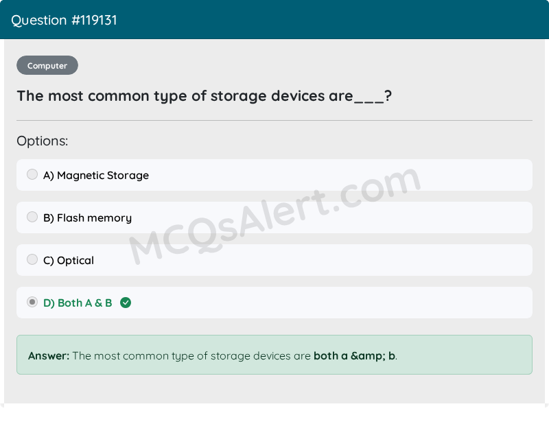 Question Screenshot