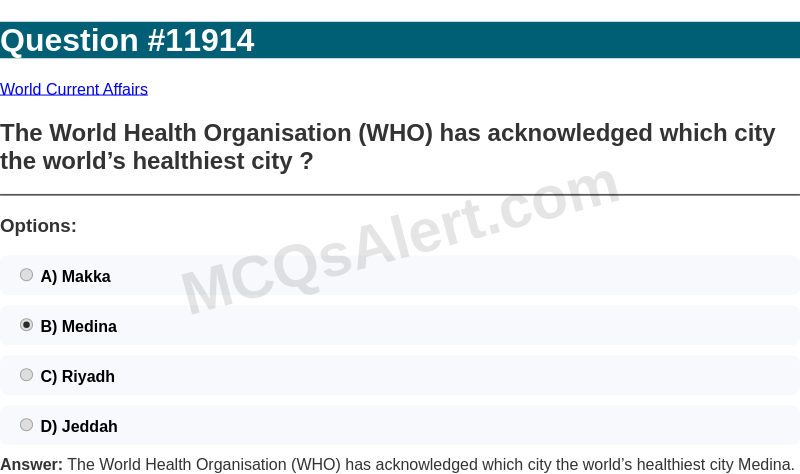 Question Screenshot