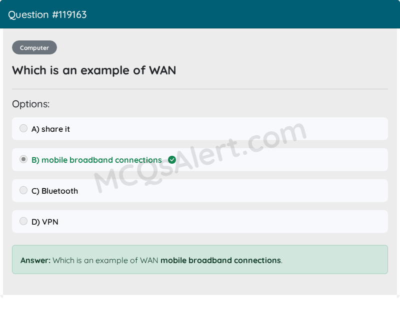 Question Screenshot