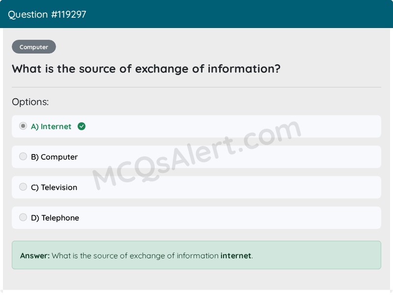 Question Screenshot