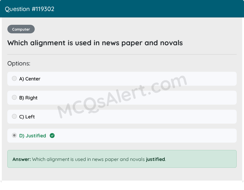 Question Screenshot