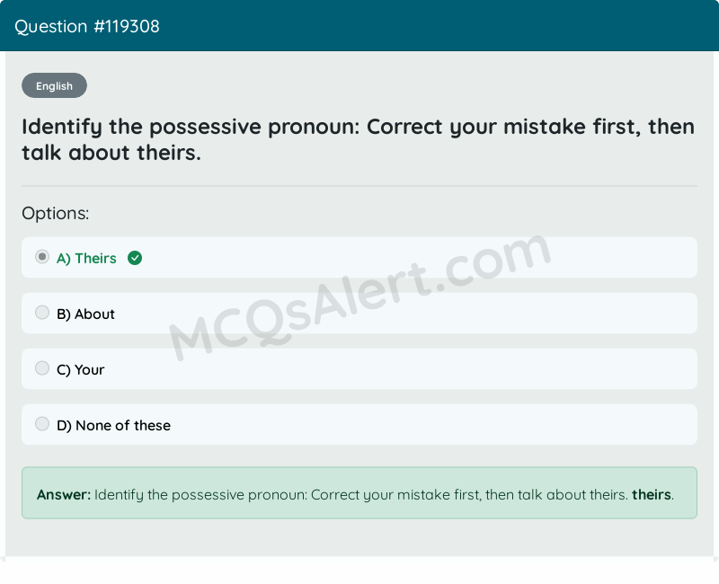 Question Screenshot