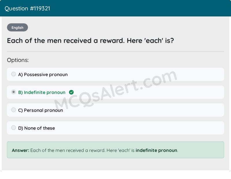 Question Screenshot