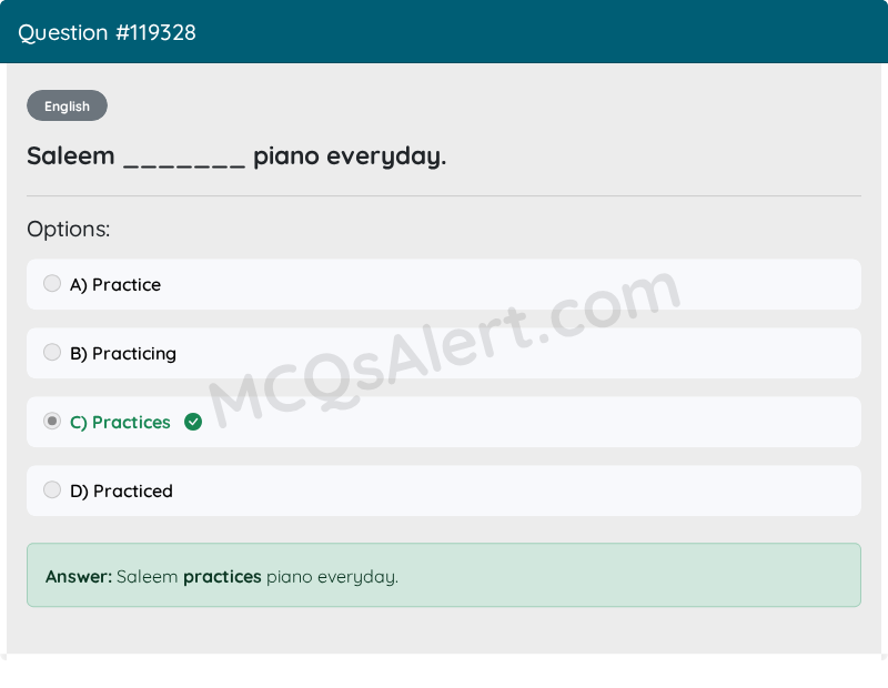 Question Screenshot