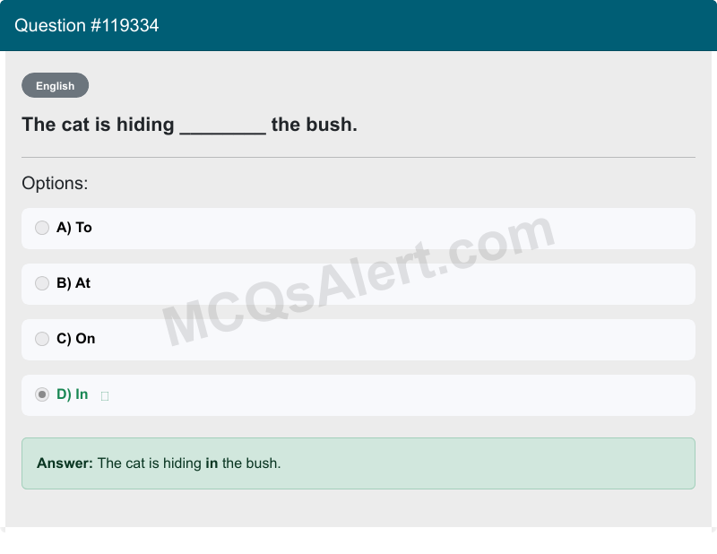 Question Screenshot