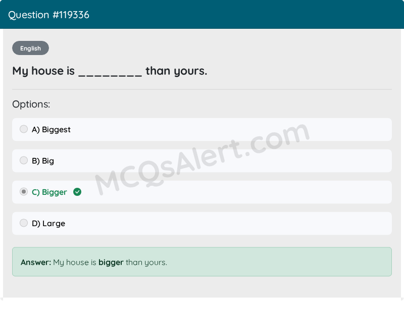 Question Screenshot