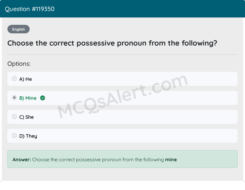 Question Screenshot