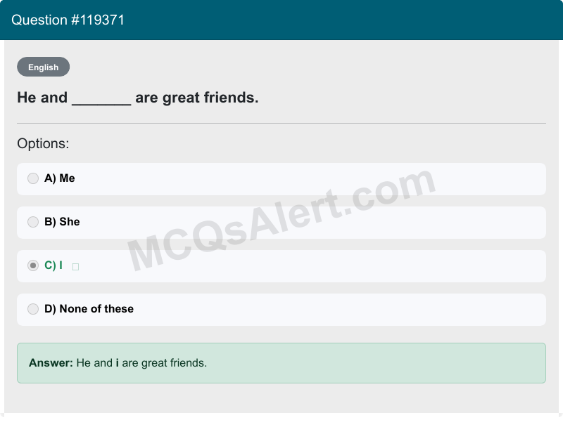 Question Screenshot
